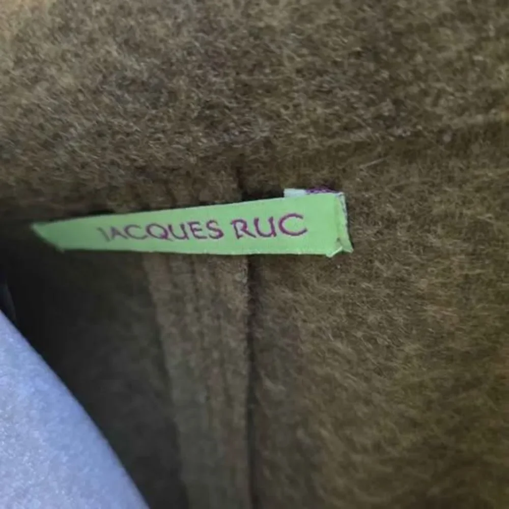 Vintage Jacques Ruc Wool Blend Coat